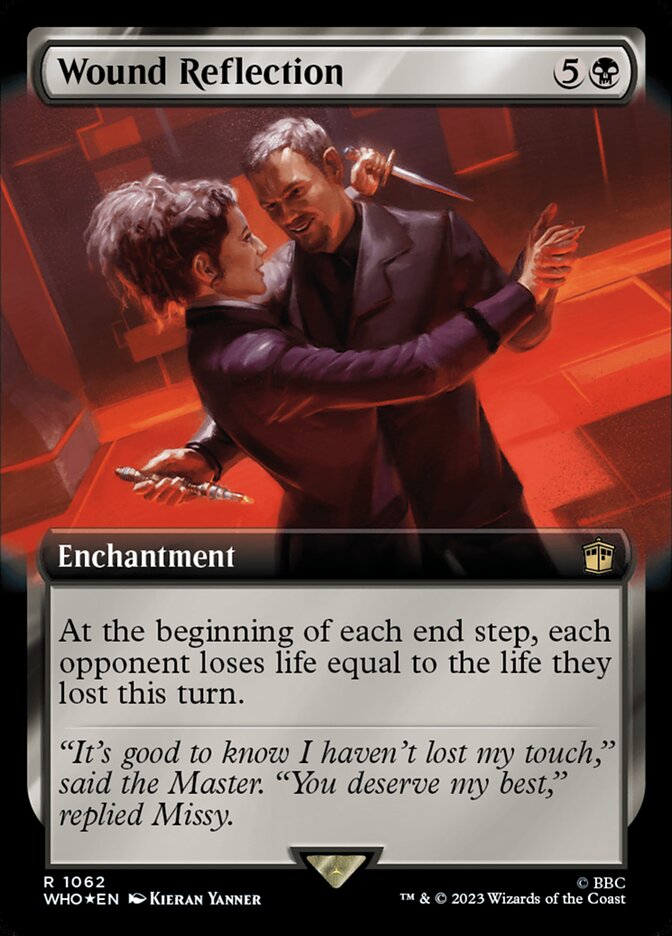 Wound Reflection 1062 (Universes Beyond: Doctor Who)  - Foil | Good Games Adelaide SA