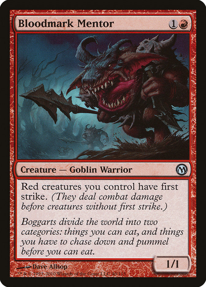 Bloodmark Mentor 40 (Duels of the Planeswalkers)  | Good Games Adelaide SA