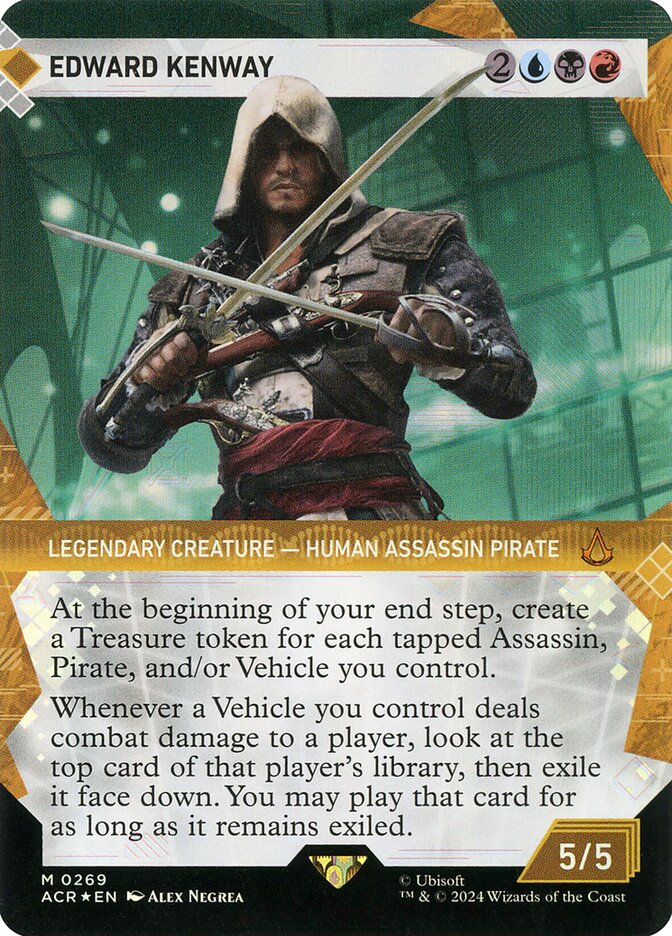 Edward Kenway 269 (Universes Beyond: Assassin's Creed)  - Foil | Good Games Adelaide SA