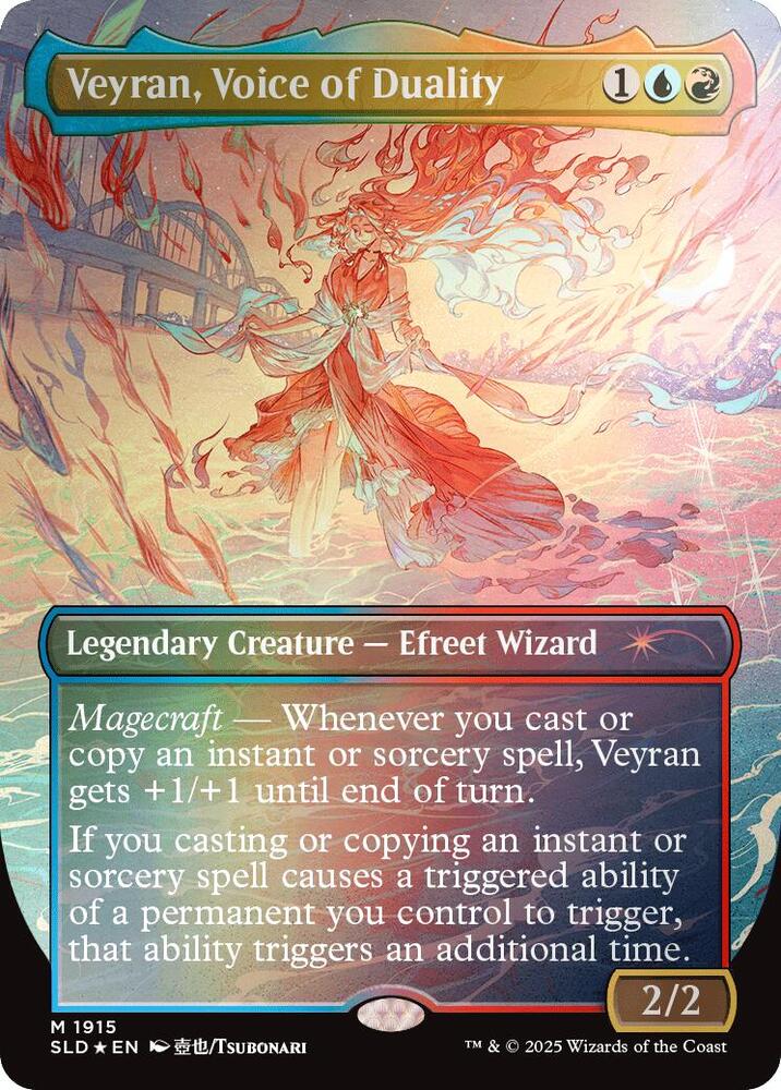 Veyran Voice of Duality Rainbow Foil 1915 (Secret Lair Drop Series)  - Foil | Good Games Adelaide SA