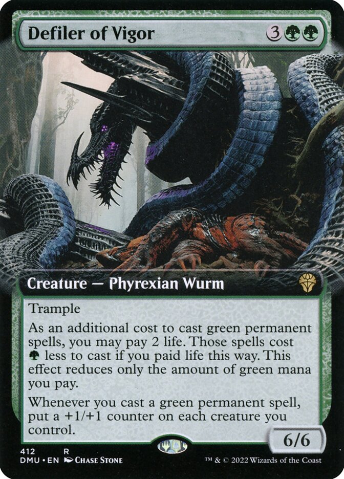 Defiler of Vigor 412 (Dominaria United)  | Good Games Adelaide SA