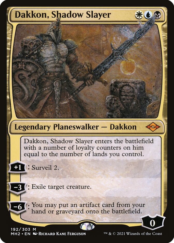 Dakkon Shadow Slayer 192 (Modern Horizons 2)  - Foil | Good Games Adelaide SA