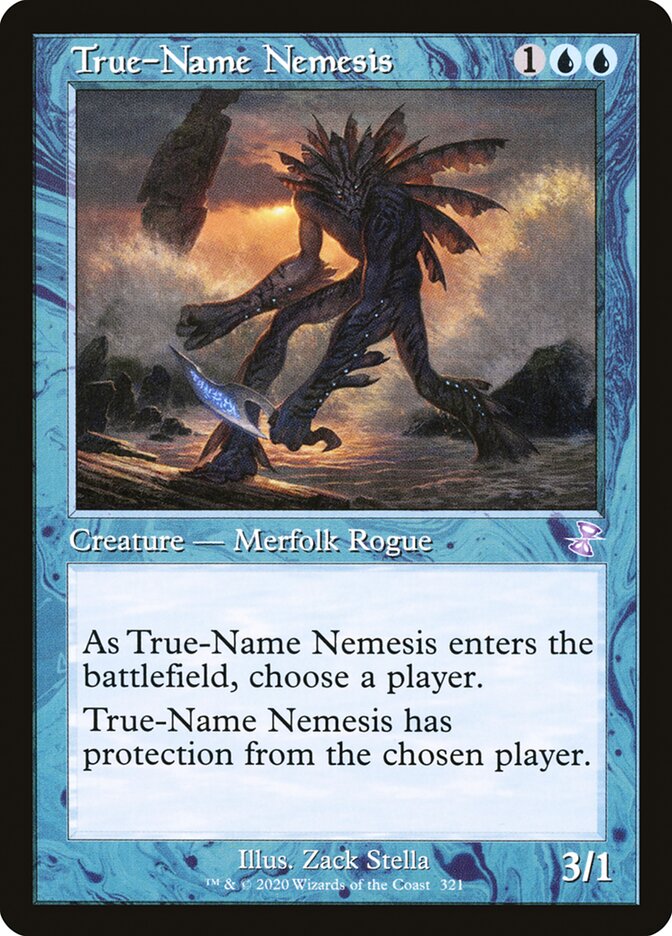 True Name Nemesis 321 (Time Spiral: Remastered)  - Foil | Good Games Adelaide SA