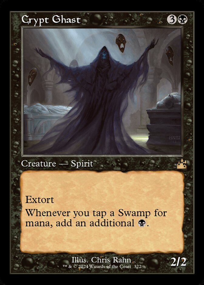 Crypt Ghast 322 (Ravnica Remastered)  | Good Games Adelaide SA