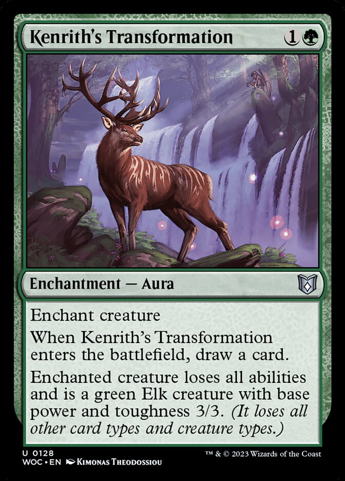 Kenriths Transformation 128 (Commander: Wilds of Eldraine)  | Good Games Adelaide SA