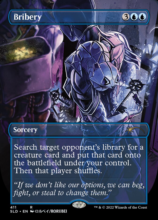 Bribery 411 (Secret Lair Drop Series)  - Foil | Good Games Adelaide SA