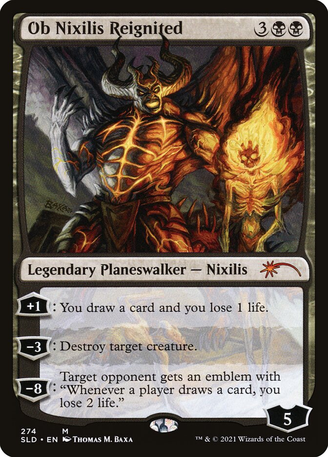 Ob Nixilis Reignited 274 (Secret Lair Drop Series)  - Foil | Good Games Adelaide SA