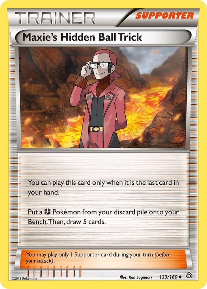 Maxie's Hidden Ball Trick 133/160 (XY - Primal Clash)  | Good Games Adelaide SA
