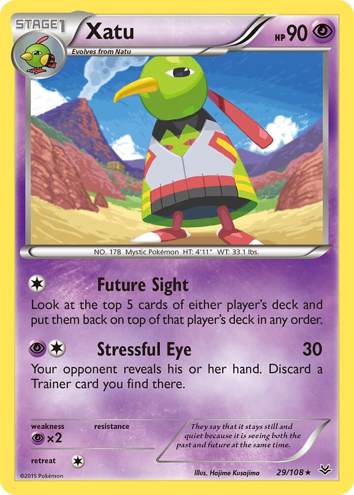 Xatu 29/108 (XY - Roaring Skies)  | Good Games Adelaide SA