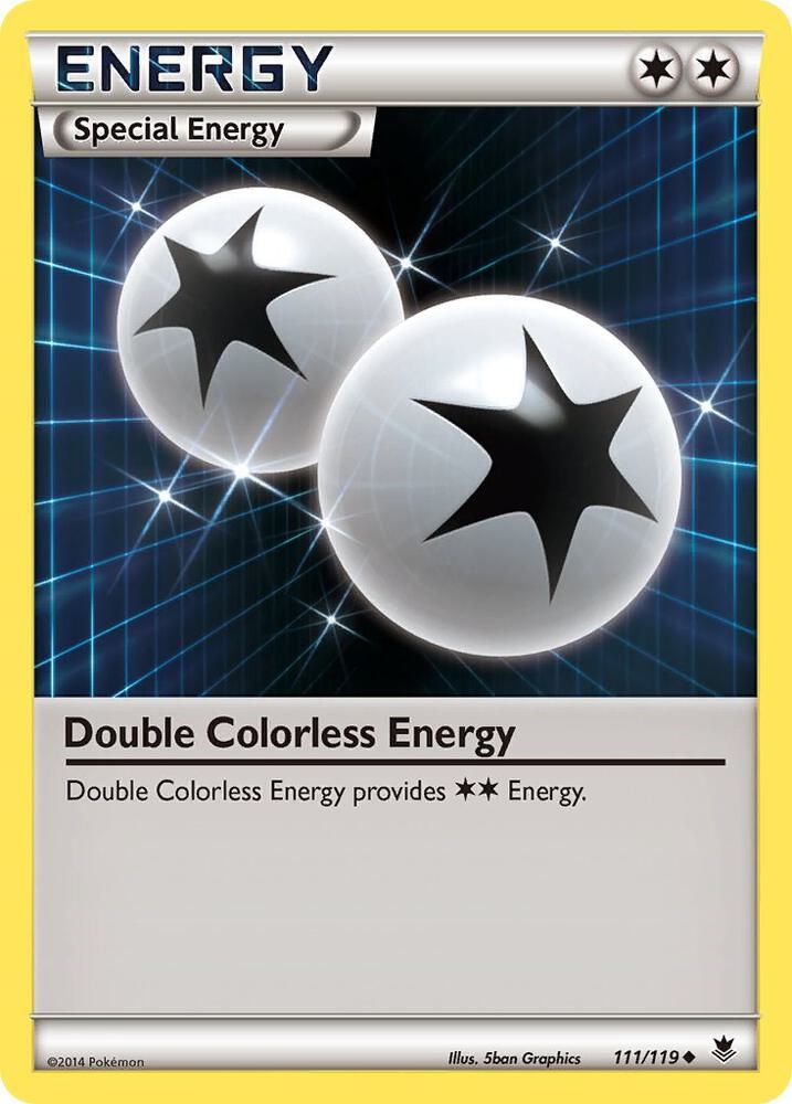 Double Colorless Energy 111/119 (XY - Phantom Forces)  | Good Games Adelaide SA