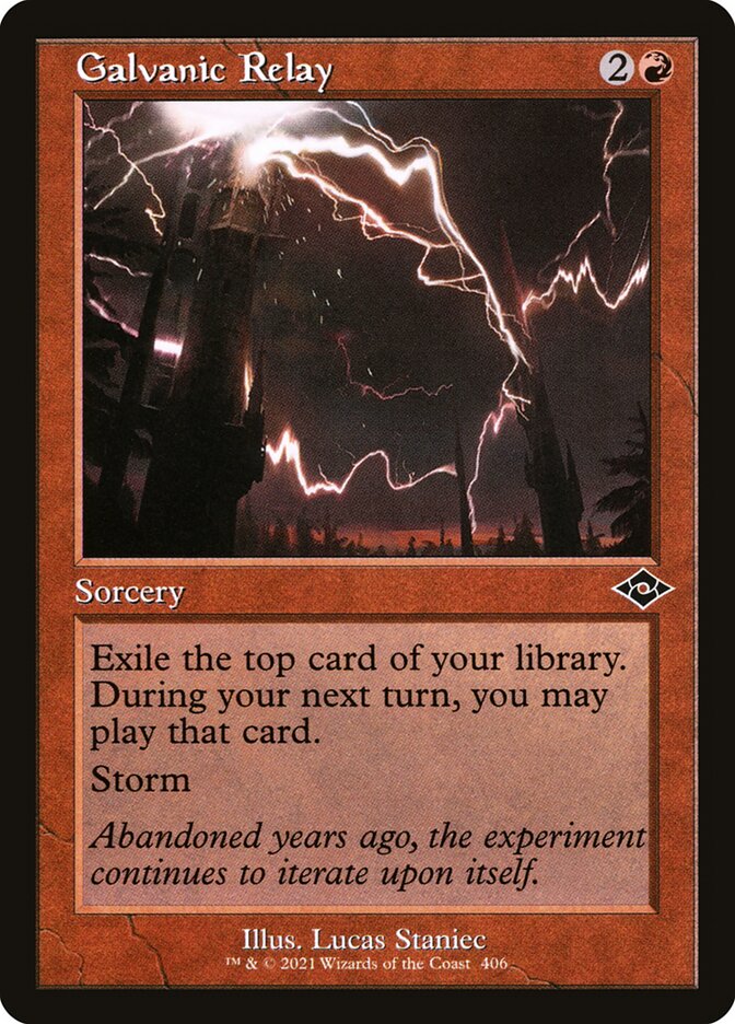 Galvanic Relay 406 (Modern Horizons 2)  - Foil | Good Games Adelaide SA