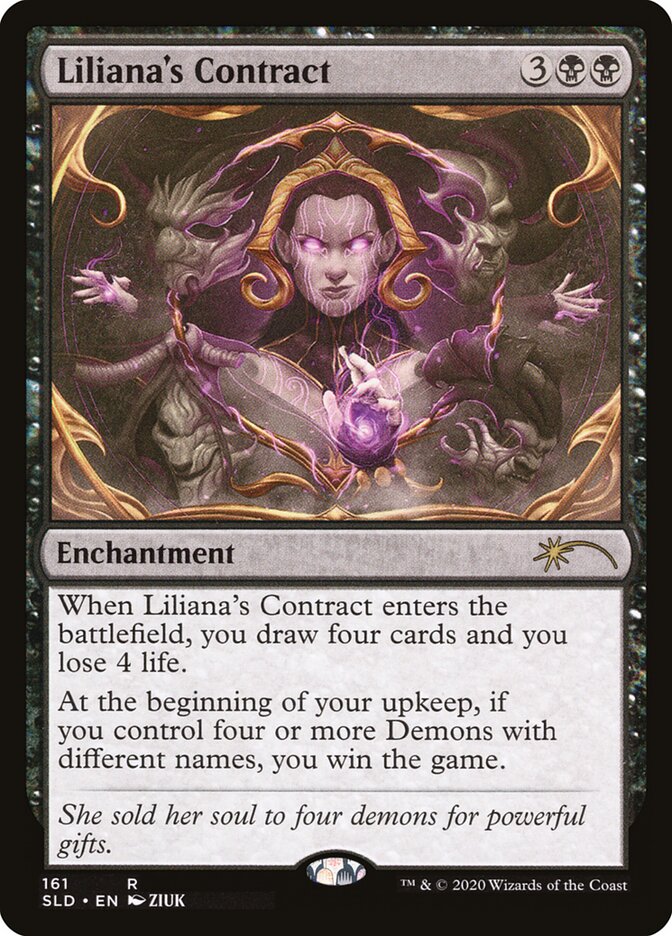 Liliana's Contract 161 (Secret Lair Drop Series)  | Good Games Adelaide SA