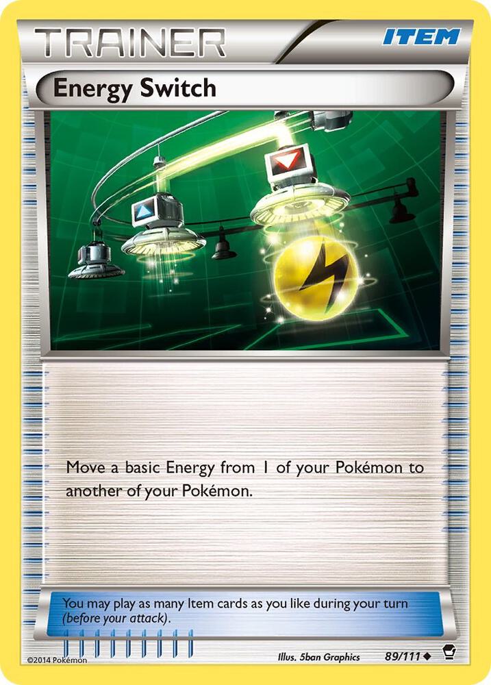 Energy Switch 89/111 (XY - Furious Fists)  | Good Games Adelaide SA