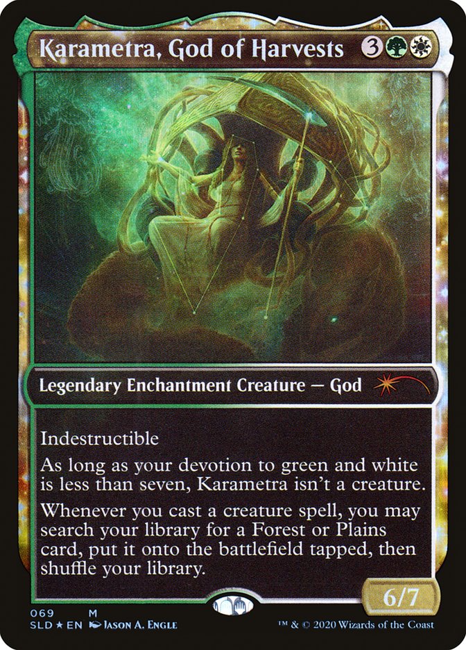 Karametra, God of Harvests 69 (Secret Lair Drop Series)  - Foil | Good Games Adelaide SA