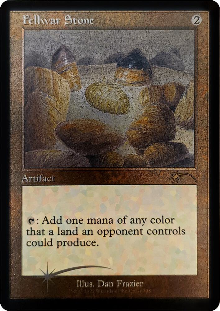 Fellwar Stone Foil Etched 708 (Secret Lair Drop Series)  - Foil | Good Games Adelaide SA