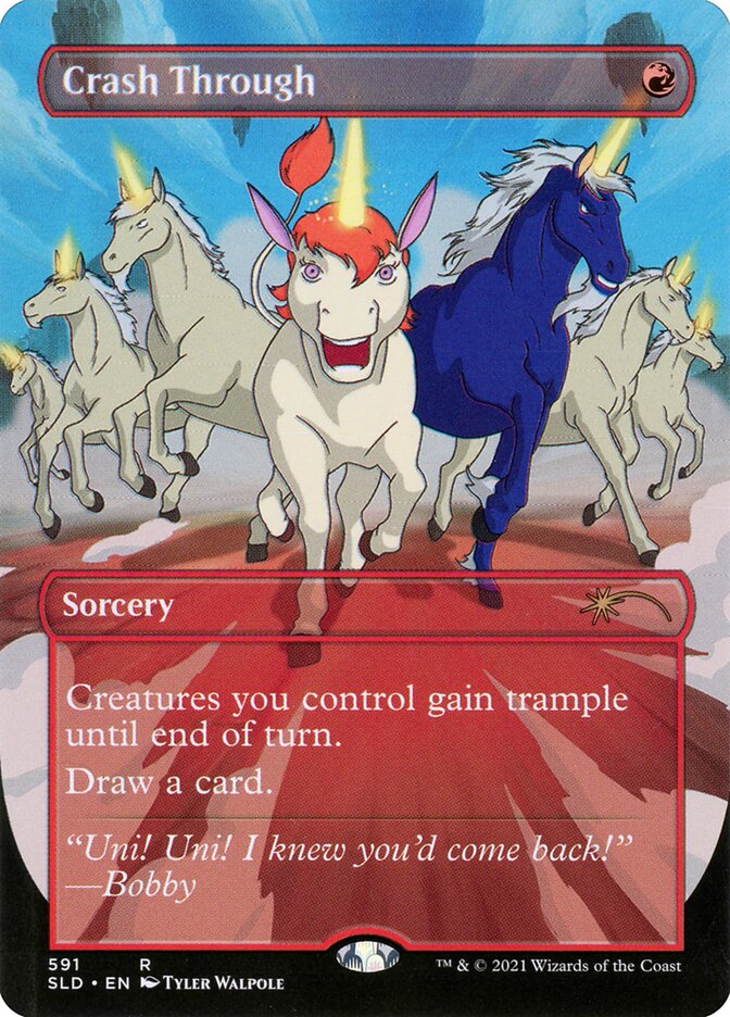 Crash Through 591 (Secret Lair Drop Series)  - Foil | Good Games Adelaide SA