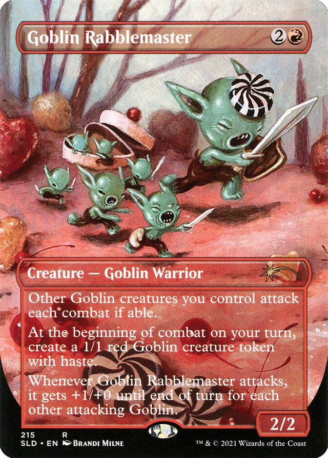 Goblin Rabblemaster 215 (Secret Lair Drop Series)  - Foil | Good Games Adelaide SA