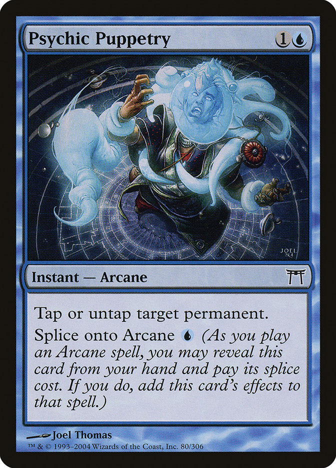 Psychic Puppetry 80 (Champions of Kamigawa)  - Foil | Good Games Adelaide SA