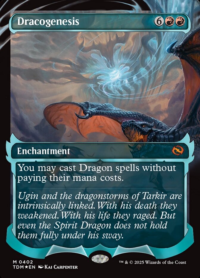 Dracogenesis 402 (Tarkir: Dragonstorm)  - Foil | Good Games Adelaide SA