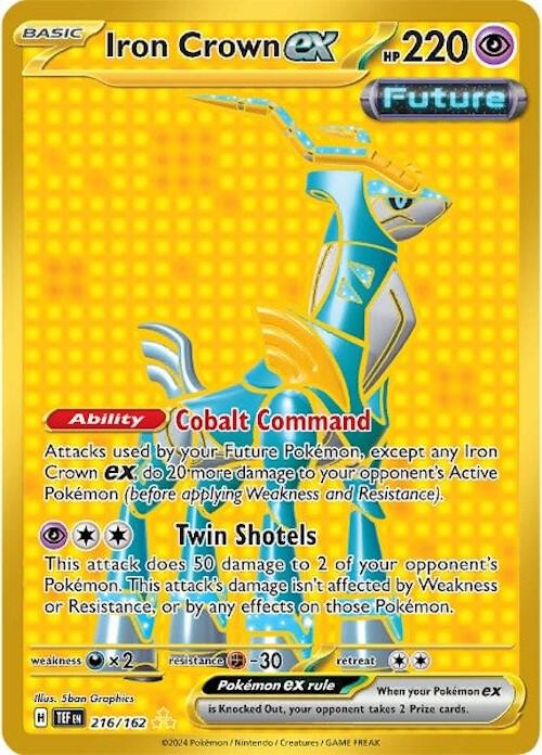 Iron Crown ex 216 162 216/162 (SV05: Temporal Forces)  - Holofoil | Good Games Adelaide SA