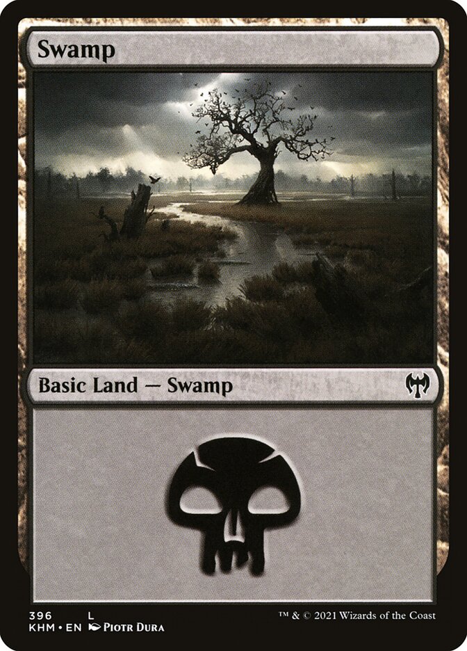 Swamp 396 (Kaldheim)  - Foil | Good Games Adelaide SA