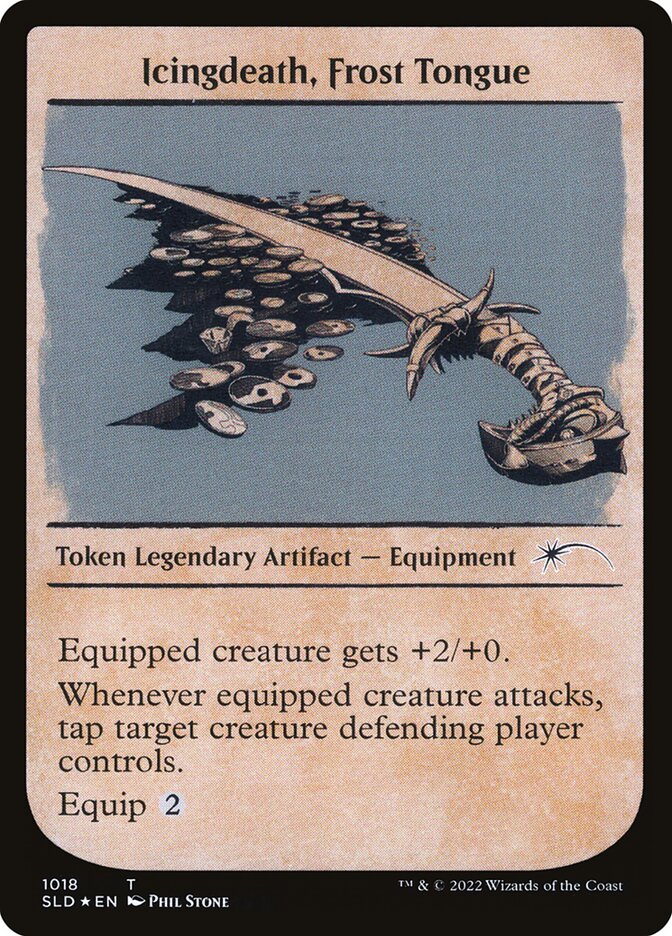 Icingdeath, Frost Tongue 1018 (Secret Lair Drop Series)  - Foil | Good Games Adelaide SA