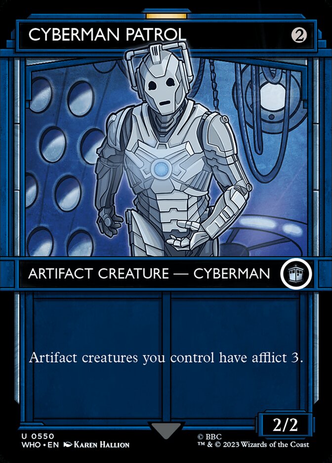 Cyberman Patrol 550 (Universes Beyond: Doctor Who)  | Good Games Adelaide SA