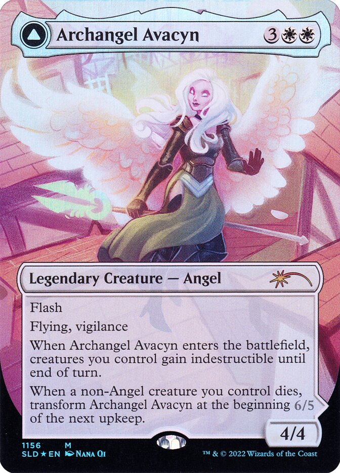 Archangel Avacyn // Avacyn, the Purifier 1156 (Secret Lair Drop Series)  - Foil | Good Games Adelaide SA