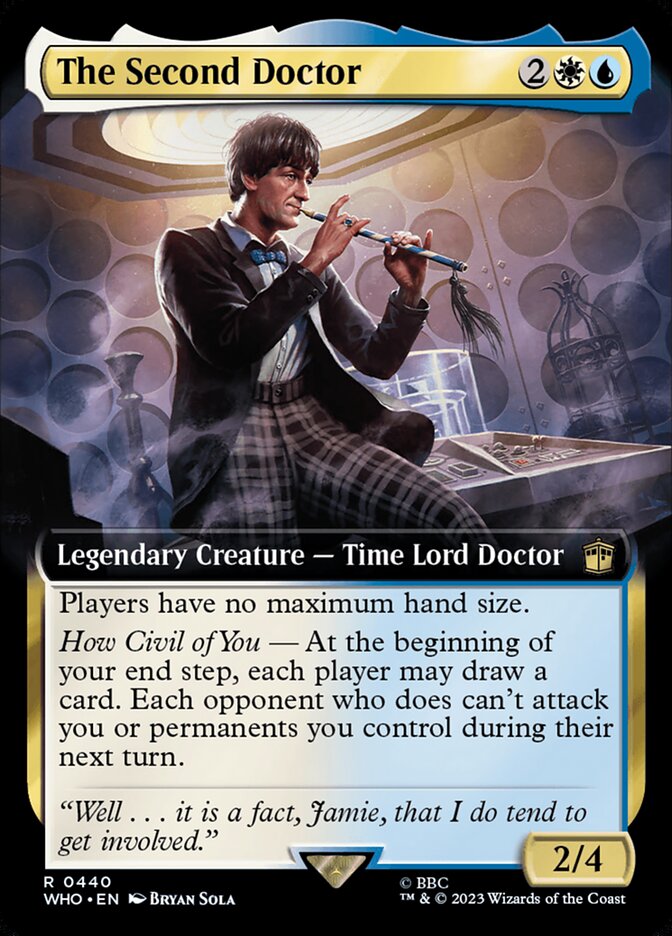 The Second Doctor 440 (Universes Beyond: Doctor Who)  | Good Games Adelaide SA