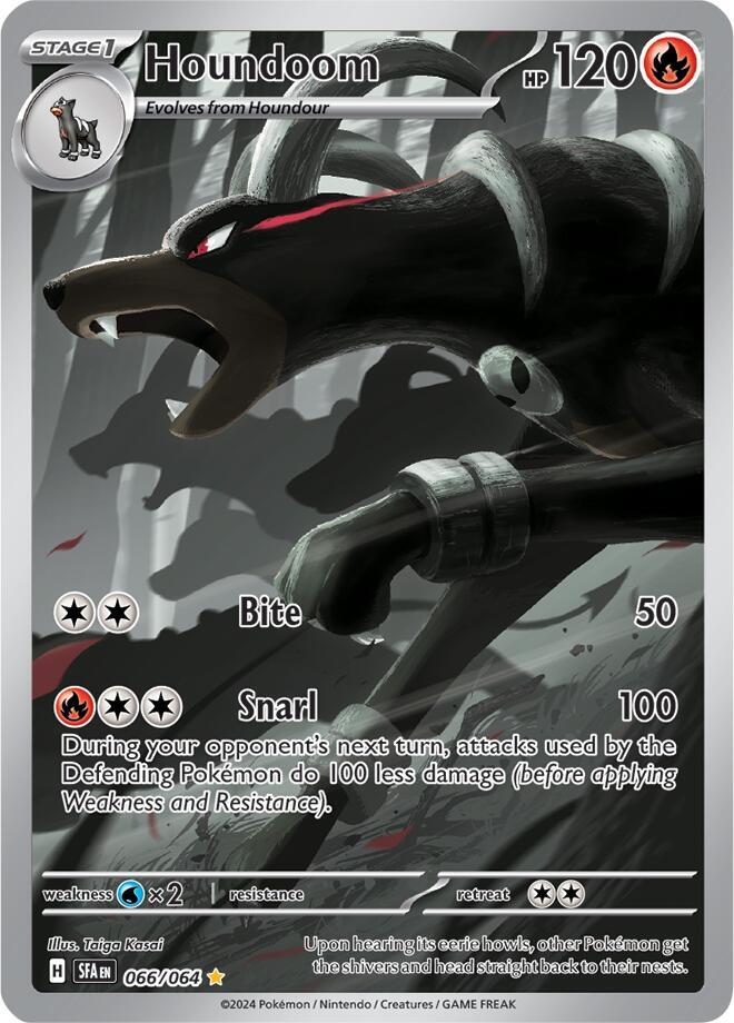 Houndoom 066/064 (SV: Shrouded Fable)  - Holofoil | Good Games Adelaide SA