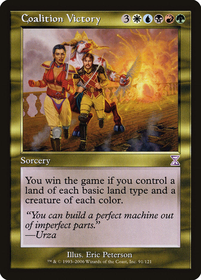 Coalition Victory 91 (Timeshifted)  - Foil | Good Games Adelaide SA