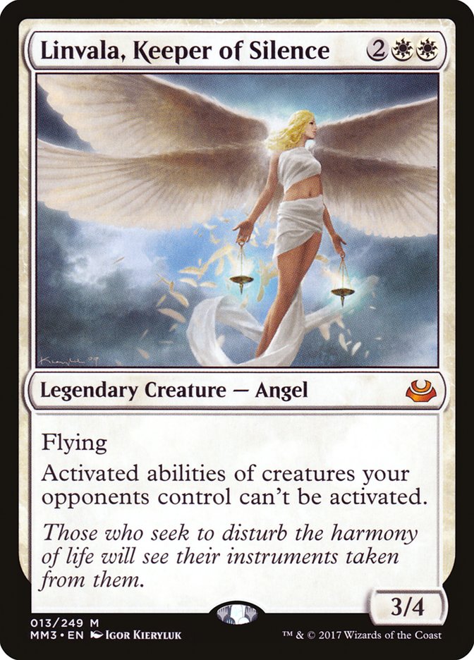 Linvala, Keeper of Silence 13 (Modern Masters 2017)  - Foil | Good Games Adelaide SA