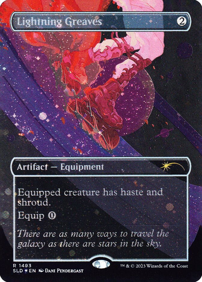 Lightning Greaves 1493 (Secret Lair Drop Series)  - Foil | Good Games Adelaide SA