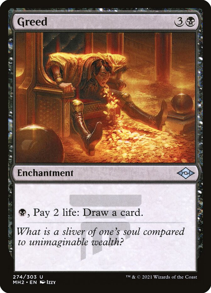 Greed 274 (Modern Horizons 2)  - Foil | Good Games Adelaide SA