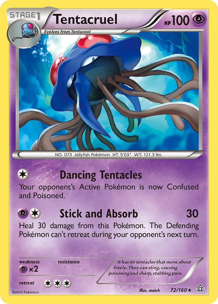 Tentacruel 72/160 (XY - Primal Clash)  | Good Games Adelaide SA