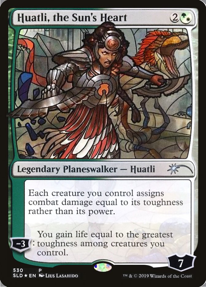 Huatli, the Sun's Heart 530 (Secret Lair Drop Series)  - Foil | Good Games Adelaide SA