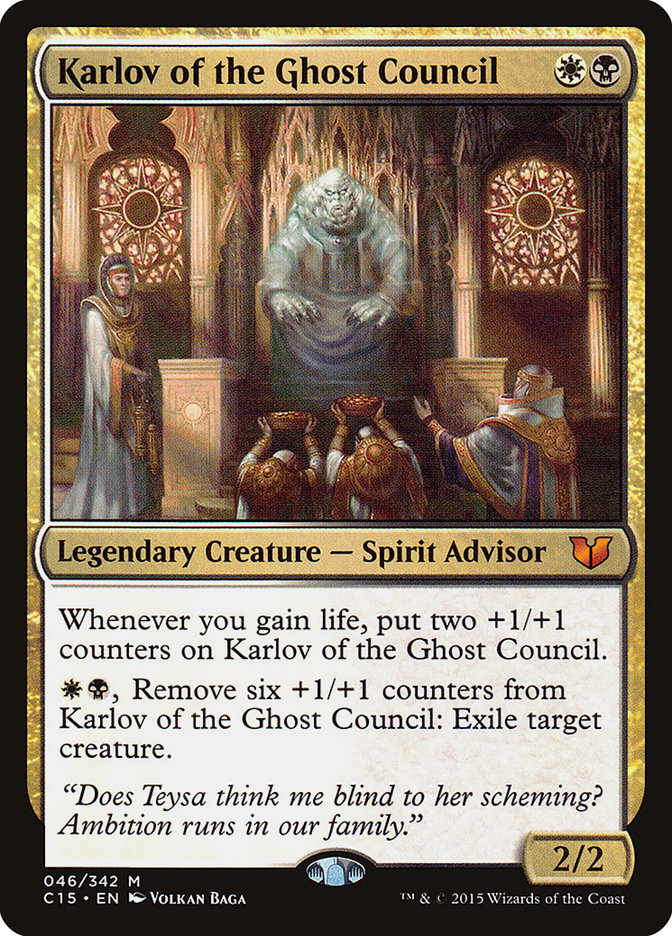 Karlov of the Ghost Council 46 (Commander 2015)  | Good Games Adelaide SA