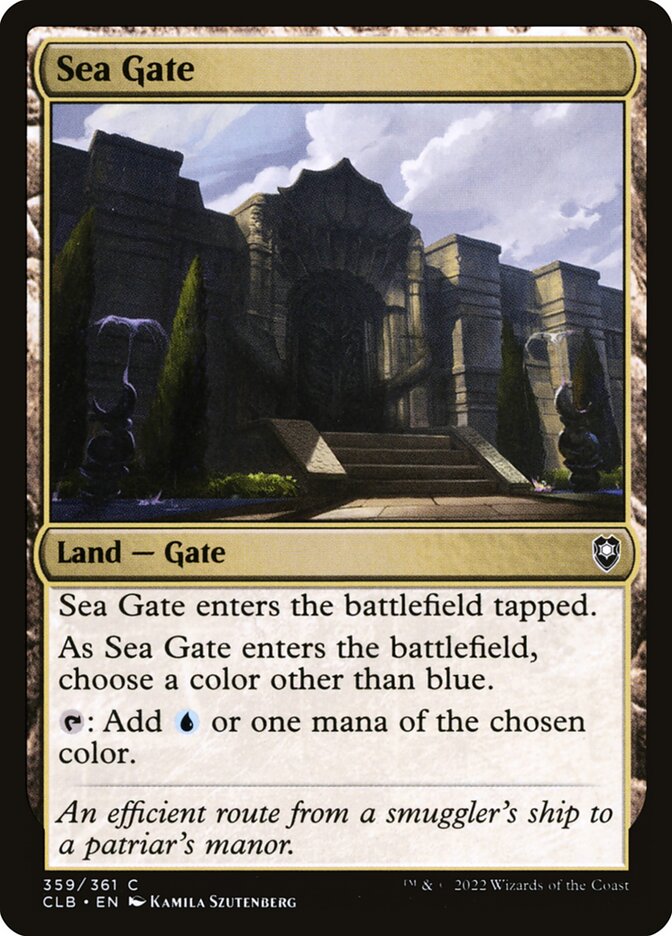 Sea Gate 359 (Commander Legends: Battle for Baldur's Gate)  | Good Games Adelaide SA