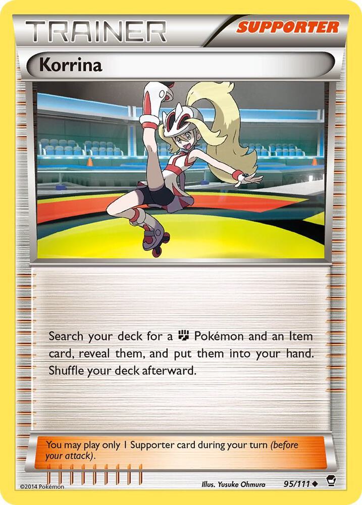 Korrina 95/111 (XY - Furious Fists)  | Good Games Adelaide SA