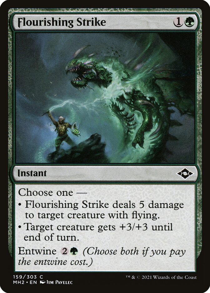 Flourishing Strike 159 (Modern Horizons 2)  - Foil | Good Games Adelaide SA