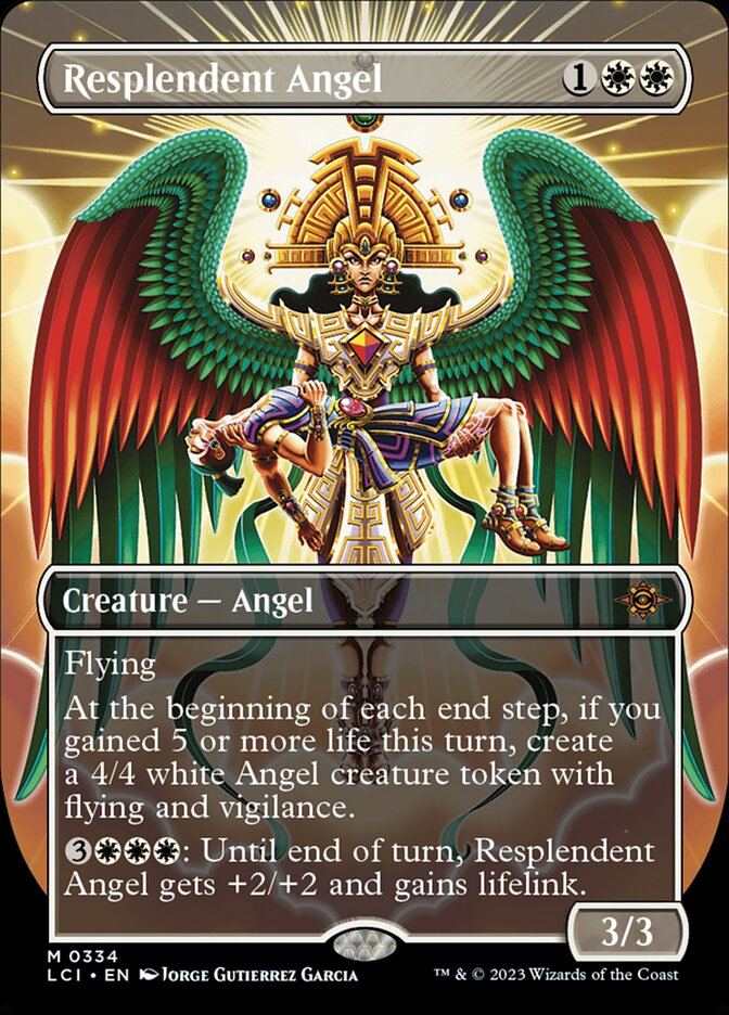 Resplendent Angel 334 (The Lost Caverns of Ixalan)  - Foil | Good Games Adelaide SA
