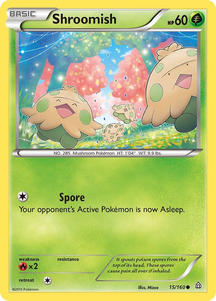 Shroomish 15/160 (XY - Primal Clash)  | Good Games Adelaide SA