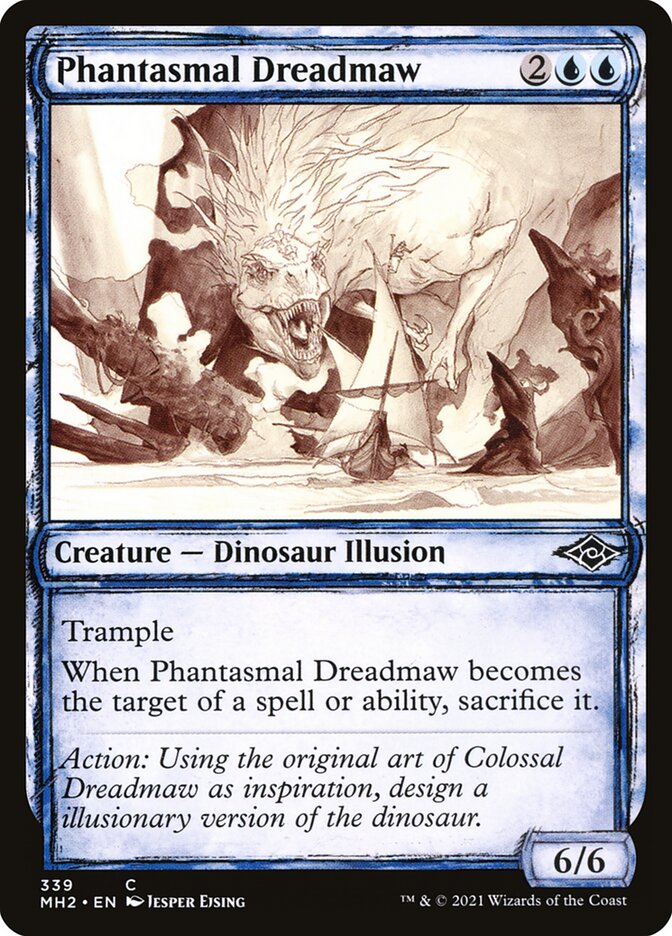Phantasmal Dreadmaw 339 (Modern Horizons 2)  - Foil | Good Games Adelaide SA