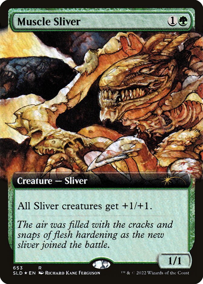 Muscle Sliver 653 (Secret Lair Drop Series)  - Foil | Good Games Adelaide SA