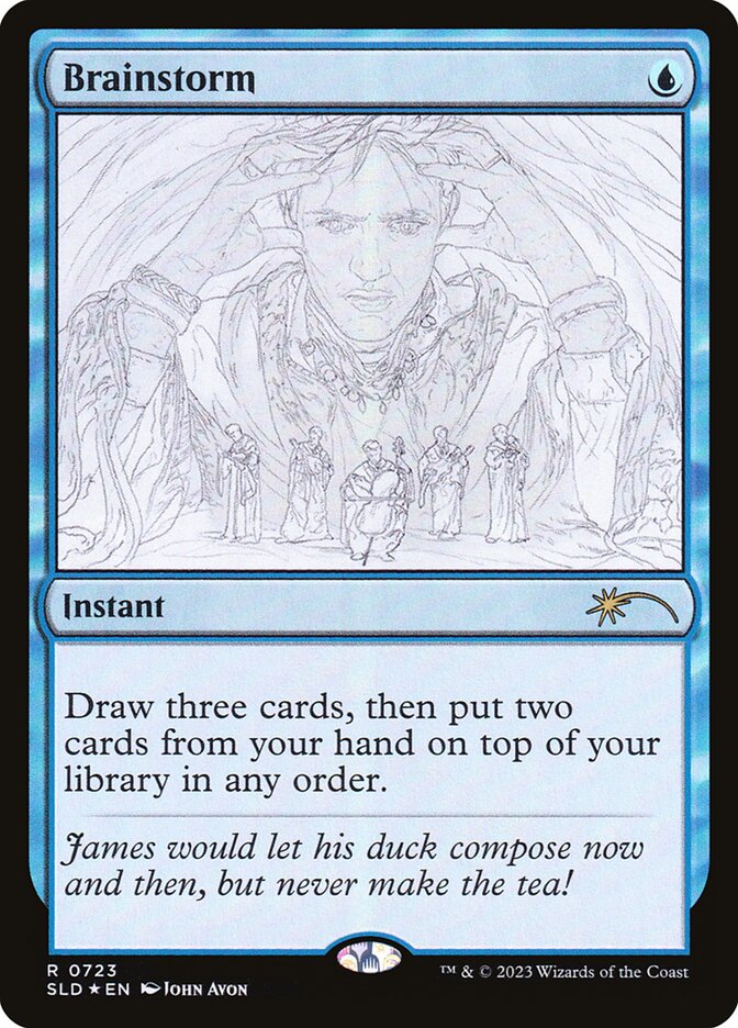 Brainstorm 723 (Secret Lair Drop Series)  - Foil | Good Games Adelaide SA