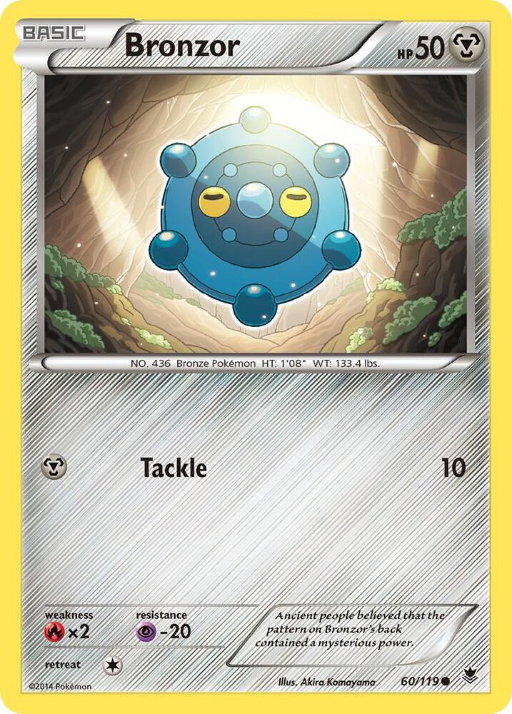Bronzor 60/119 (XY - Phantom Forces)  | Good Games Adelaide SA