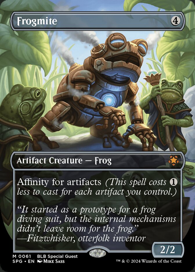 Frogmite 61 (Special Guests)  - Borderless Foil | Good Games Adelaide SA
