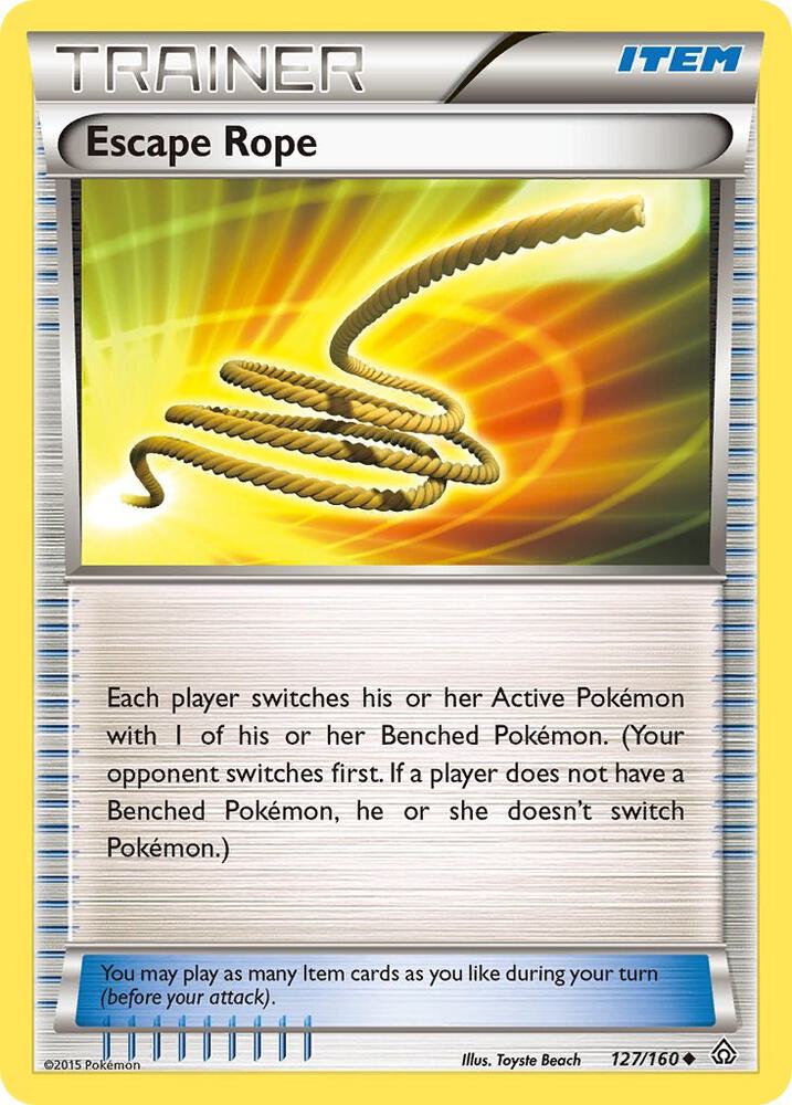 Escape Rope 127/160 (XY - Primal Clash)  | Good Games Adelaide SA