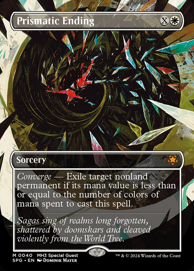 Prismatic Ending 40 (Special Guests)  - Borderless Foil | Good Games Adelaide SA