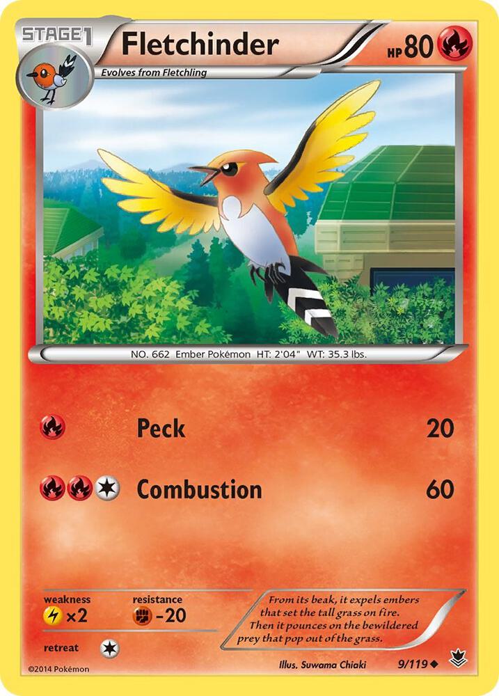 Fletchinder 9/119 (XY - Phantom Forces)  | Good Games Adelaide SA
